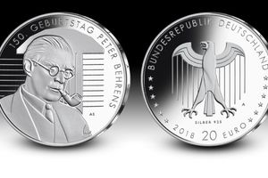  Peter Behrens zum 150sten Geburtstag: eine Münze 