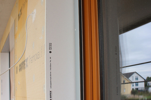  Fensteranschluss mit WDVS aus Holzfaserdämmung  