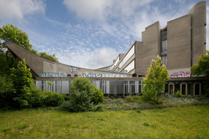  Jetzt denkmalgeschützt: das Institut für Hygiene und Umweltmedizin, Berlin (Nordansicht, Garten) 