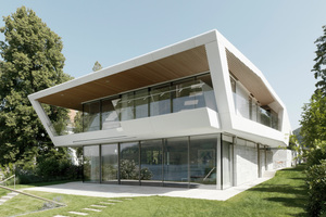  Wohnhaus in Pötschach/A: Glasfaserbeton-Fertigteile 