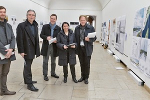  Die Jury des BDB Studentenförderpreises 2015. V. l. n. r.: Thomas Schneider, Christoph Schild, Detlef Kurth, Annette Detzel und Burkhard Fröhlich 